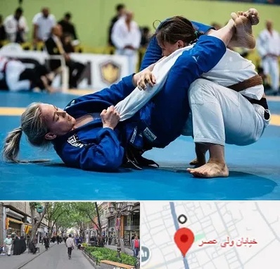 باشگاه جوجیتسو بانوان در ولیعصر شهریار