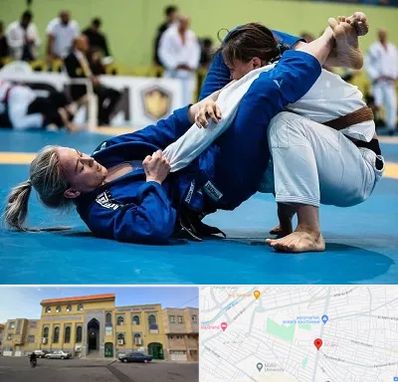 باشگاه جوجیتسو بانوان در زنبیل آباد قم