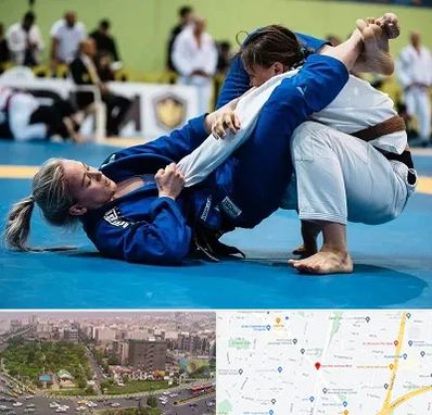 باشگاه جوجیتسو بانوان در آیت الله کاشانی