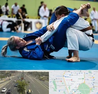 باشگاه جوجیتسو بانوان در منطقه 17 تهران