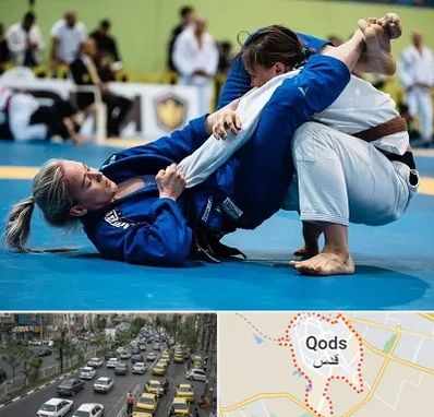 باشگاه جوجیتسو بانوان در شهر قدس