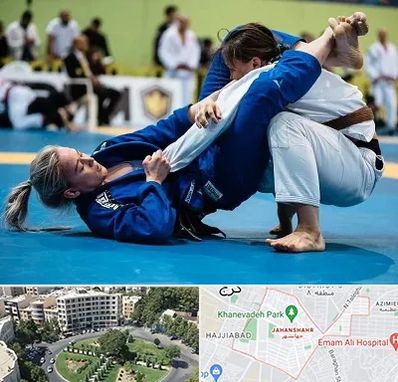 باشگاه جوجیتسو بانوان در جهانشهر کرج