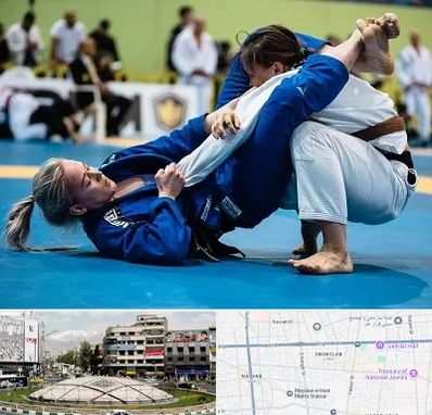 باشگاه جوجیتسو بانوان در مرکز تهران