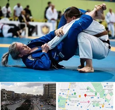 باشگاه جوجیتسو بانوان در بلوار فردوسی مشهد