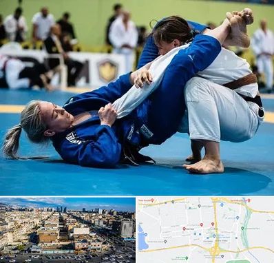 باشگاه جوجیتسو بانوان در شهرک راه آهن