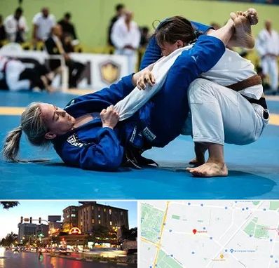 باشگاه جوجیتسو بانوان در بلوار سجاد مشهد