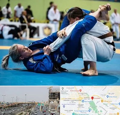 باشگاه جوجیتسو بانوان در بلوار توس مشهد