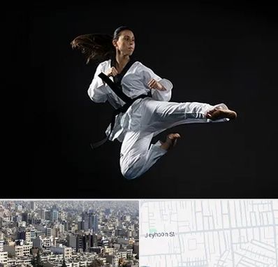 مربی رزمی خانم در جیحون