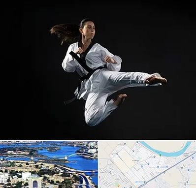 مربی رزمی خانم در کوروش اهواز