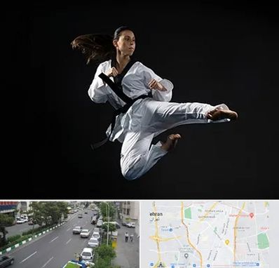 مربی رزمی خانم در ستارخان 