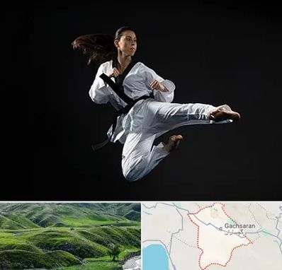 مربی رزمی خانم در گچساران