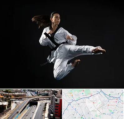 مربی رزمی خانم در ستارخان شیراز