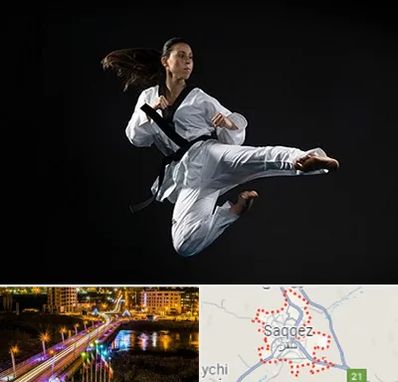 مربی رزمی خانم در سقز