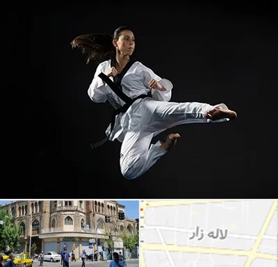 مربی رزمی خانم در لاله زار