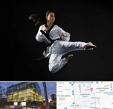 مربی رزمی خانم در جمهوری