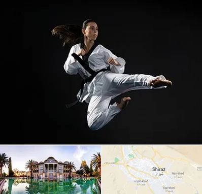 مربی رزمی خانم در شیراز