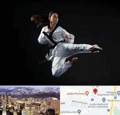 مربی رزمی خانم در جردن