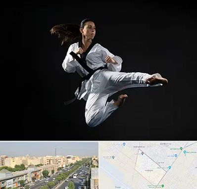 مربی رزمی خانم در کیانمهر کرج