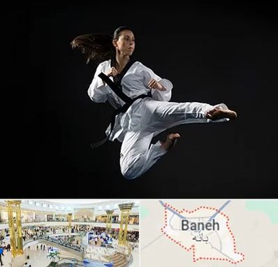 مربی رزمی خانم در بانه