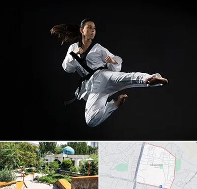 مربی رزمی خانم در باغمیشه تبریز