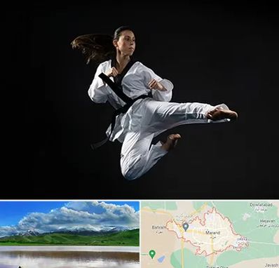 مربی رزمی خانم در مرند