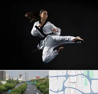 مربی رزمی خانم در توانیر