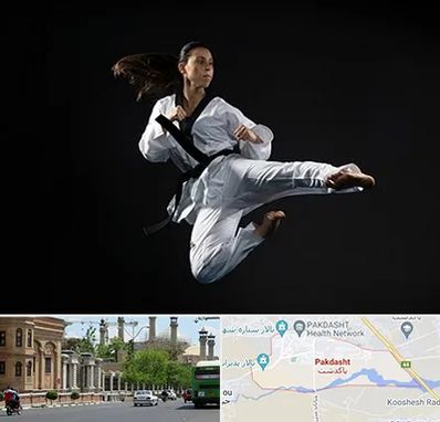 مربی رزمی خانم در پاکدشت