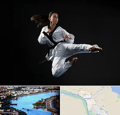 مربی رزمی خانم در خرمشهر