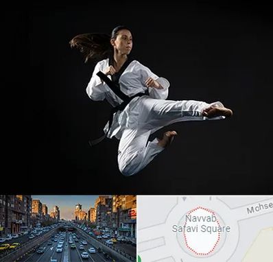 مربی رزمی خانم در نواب