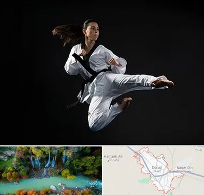 مربی رزمی خانم در دورود