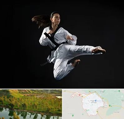 مربی رزمی خانم در بهبهان