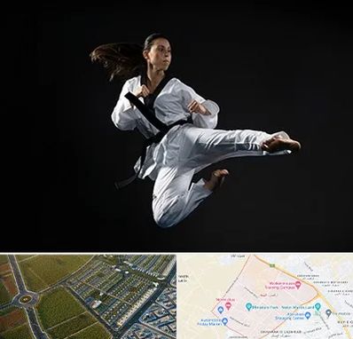 مربی رزمی خانم در الهیه مشهد