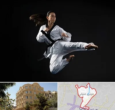 مربی رزمی خانم در مینی سیتی