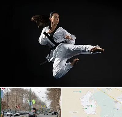 مربی رزمی خانم در نظرآباد کرج