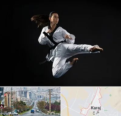 مربی رزمی خانم در گوهردشت کرج