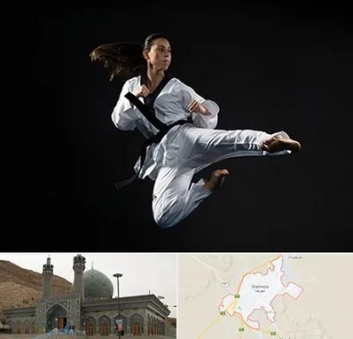 مربی رزمی خانم در شهرضا