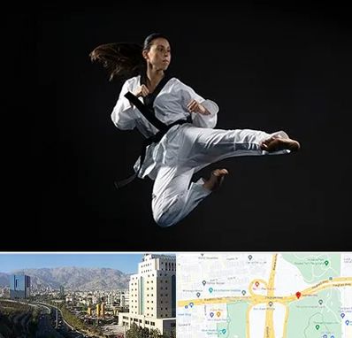 مربی رزمی خانم در حقانی