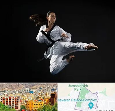 مربی رزمی خانم در نیاوران 