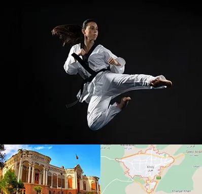 مربی رزمی خانم در خوی