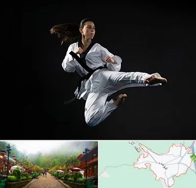 مربی رزمی خانم در فومن