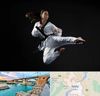 مربی رزمی خانم در دزفول