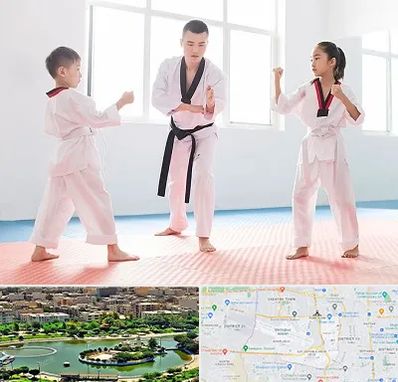 مربی رزمی در منطقه 9 تهران