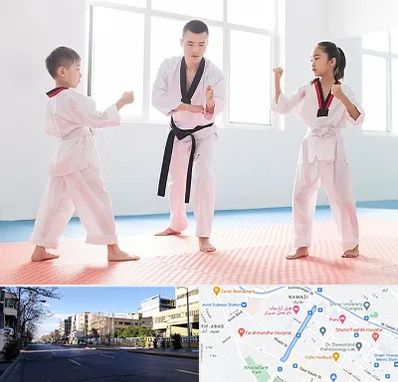 مربی رزمی در خیابان ملاصدرا شیراز