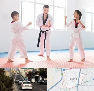 مربی رزمی در خطیب تبریز