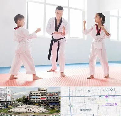 مربی رزمی در مرکز تهران