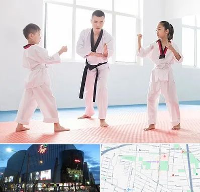 مربی رزمی در بلوار اباذر