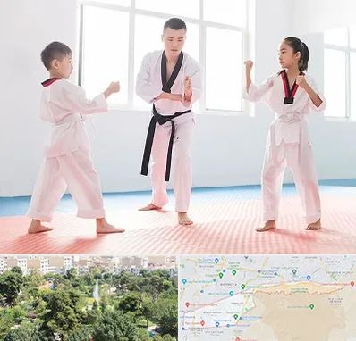 مربی رزمی در منطقه 13 تهران