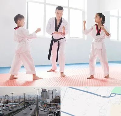 مربی رزمی در بلوار ارتش