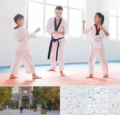 مربی رزمی در منطقه 12 تهران