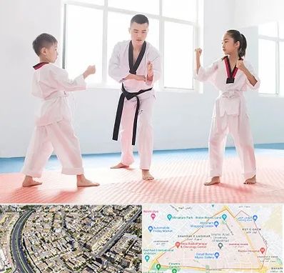 مربی رزمی در شهرک غرب مشهد